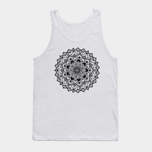 Mandala Tank Top by CalliLetters